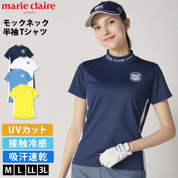 楽天市場】marie claire GOLF マリクレールゴルフ 半袖 シャツ 