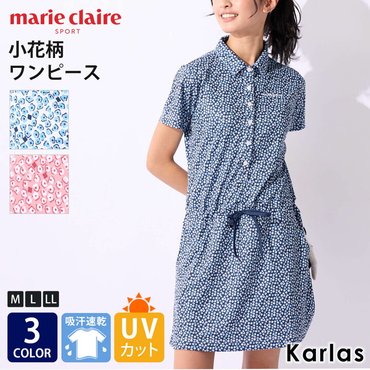 楽天市場】marie claire GOLF マリクレール ワンピース ゴルフウェア 