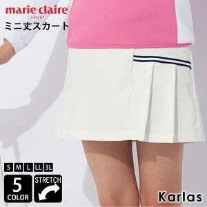 y݌ɏ!z marie claire GOLF }N[ StEFA fB[X Xgb` ~j XJ[g Lk uh r 傫TCY M L LL 3L t     karlas
