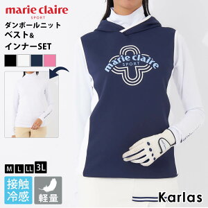 y݌ɏ!z marie claire GOLF }N[ StEFA xXg Ci[Vct fB[X t  y ڐG⊴ Ђ ZbgACe t[ht uh nClbN _{[