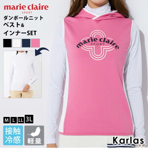y݌ɏ!z marie claire GOLF }N[ StEFA xXg Ci[Vct fB[X t  y ڐG⊴ Ђ ZbgACe t[ht uh nClbN _{[
