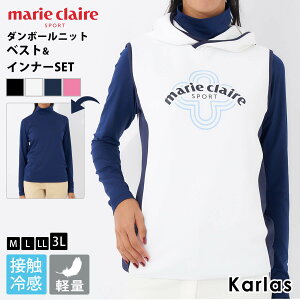 y݌ɏ!z marie claire GOLF }N[ StEFA xXg Ci[Vct fB[X t  y ڐG⊴ Ђ ZbgACe t[ht uh nClbN _{[