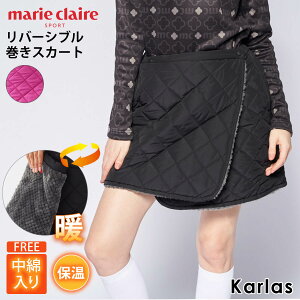 y݌ɔs!z marie claire GOLF }N[ StEFA fB[X XJ[g o[Vu H ~ XJ[g bvXJ[g  Xibv{^ ~j uh ₦΍ h 