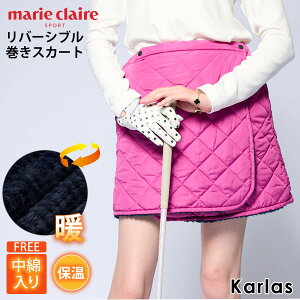y݌ɔs!z marie claire GOLF }N[ StEFA fB[X XJ[g o[Vu H ~ XJ[g bvXJ[g  Xibv{^ ~j uh ₦΍ h 