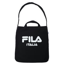 【楽天スーパーSALE 20%OFF】 トートバッグ キャンバス ショルダー レディース メンズ FILA 布 フィラ 2way A4 斜めがけ スポーツ ブランド ランチバッグ 軽量 無地 ホワイト ネイビー ピンク ブルー イエロー 黒 白 紺 男子 女子 高校生 karlas