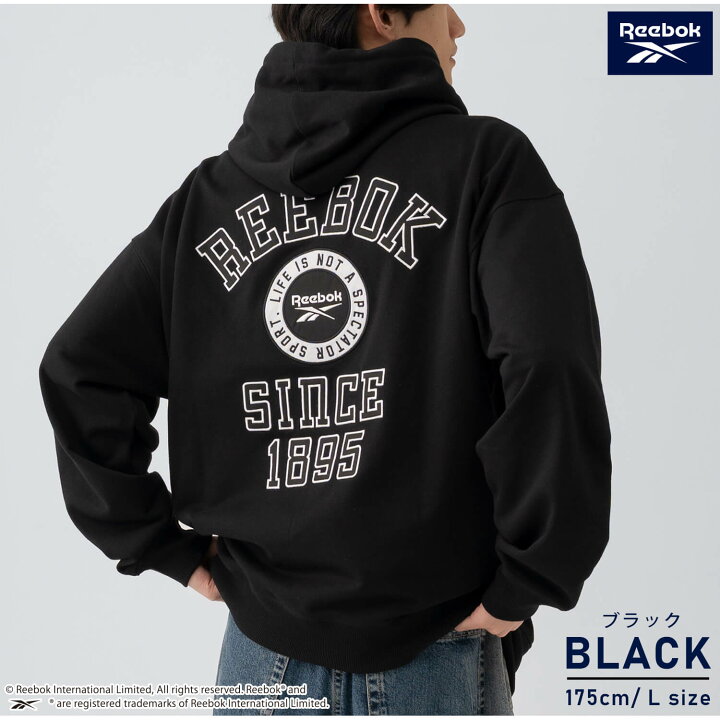 楽天市場】【クーポンで40%OFF】 Reebok リーボック パーカー 