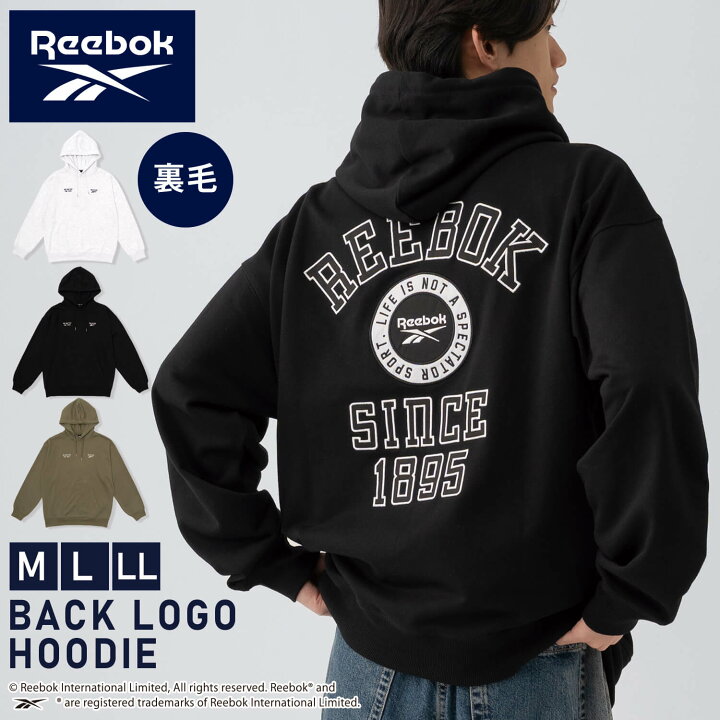 楽天市場】【クーポンで40%OFF】 Reebok リーボック パーカー 