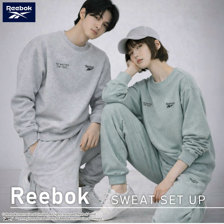 楽天市場】Reebok リーボック セットアップ メンズ レディース 上下 