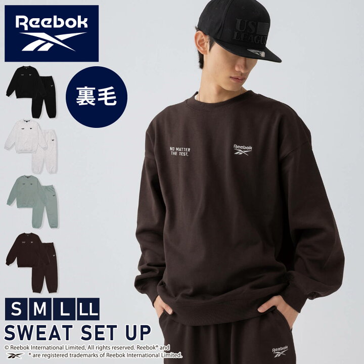 楽天市場】【クーポンで20%OFF】 Reebok リーボック セットアップ 