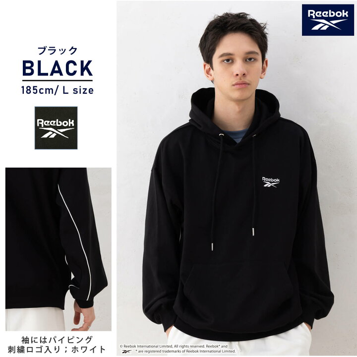 楽天市場】【クーポンで40%OFF】 Reebok リーボック パーカー 