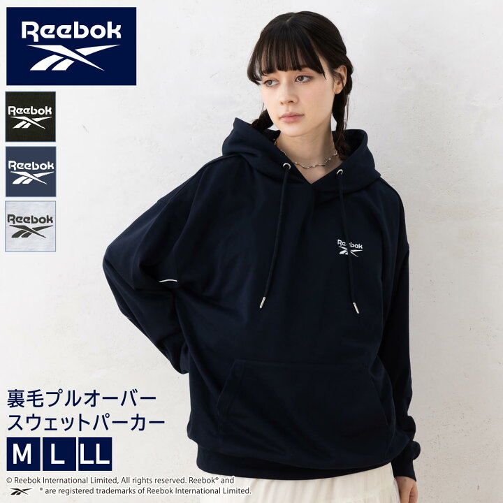 楽天市場】【クーポンで40%OFF】 Reebok リーボック パーカー 