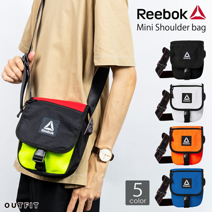 楽天市場】Reebok リーボック ミニショルダー レディース ショルダーバッグ メンズ ショルダーポーチ 小さめ 斜めがけ 軽い 軽量 サブバッグ ポーチ バッグインバッグ スポーツブランド 黒 赤 送料無料 ポンプヒューリー プレゼント 中学生 高校生 karlas : Karlas ...