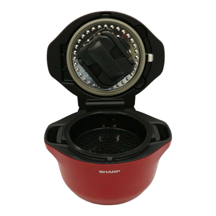 楽天市場】[中古] シャープ ヘルシオ ホットクック KN-HW24G-R レッド 