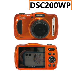 [中古] [C] ケンコー・トキナー 防水デジタルカメラ DSC200WP オレンジ 438589 Kenko [可(C)]