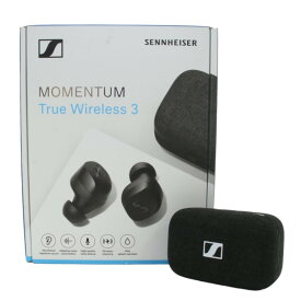 [中古] Sennheiser(ゼンハイザー) MOMENTUM True Wireless 3 フルワイヤレスイヤホン ブラック[非常に良い(A)]