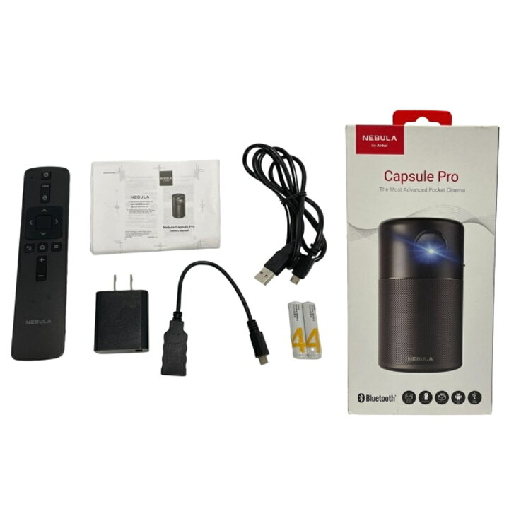 楽天市場】[中古] Anker Nebula Capsule Pro モバイルプロジェクター 