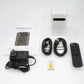 [中古] CINEMAGE mini モバイルプロジェクター ピュアホワイト [良い(B)]