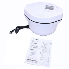 [中古] シャープ ヘルシオ ホットクック KN-HW16H 2〜4人用 1.6L容量 プレミアムホワイト [良い(B)]