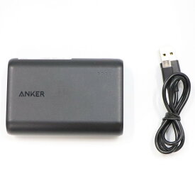 [中古] Anker PowerCore 10000 (10000mAh 最小最軽量 大容量 モバイルバッテリー) ブラック [良い(B)]