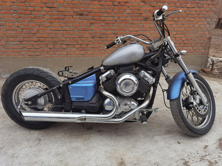 T-167B 黒塗装 13L 大容量 YAMAHA ヤマハ ドラッグスター DRAGSTAR400 