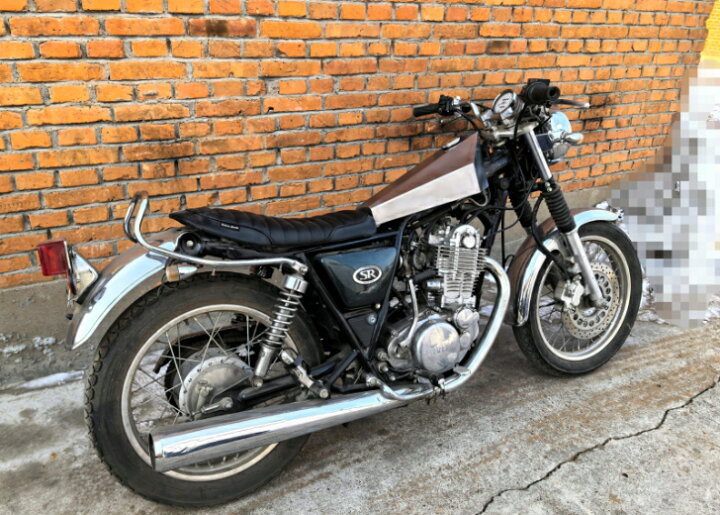 楽天市場】T-28 YAMAHA SR400 SR500 コフィンタンク ハーレー ワンオフ 