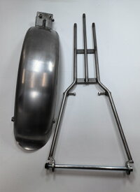 RFS-XV1　 YAMAHA ヤマハ　ビラーゴ250　ビラーゴ125　リアフェンダー ＆シーシーバーセット　スチール　タンク製作工房