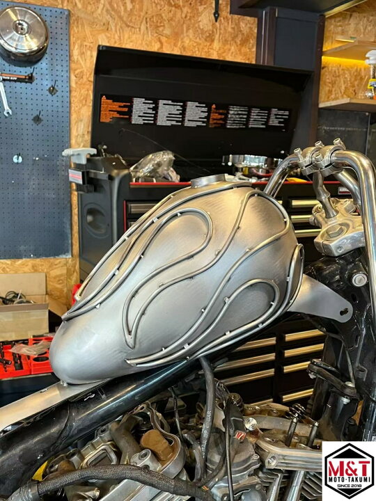 楽天市場】T-161 ハーレー用 汎用 エッグタンク カスタムタンク 