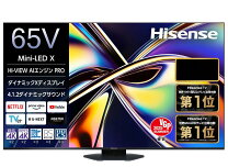 楽天市場】ハイセンス65型 65u7eの通販