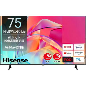 yAEgbginCZX Hisense ter 75V^ 75E6K 4KΉ ^er