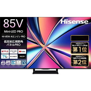 �y�A�E�g���b�g�i�z�n�C�Z���X Hisense 85U8R �t���e���r 4K�`���[�i�[����