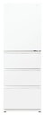 【アウトレット品】アクア AQUA AQR-VZ43N(W) 冷蔵庫 4ドア ホワイト 白 右開き