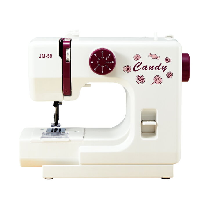 楽天市場】JANOME ジャノメ ミシン Candy JM-59 電動ミシン 初心者  