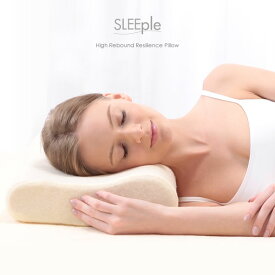 SLEEple/スリープル 高反発 枕 肩こり 首こり ストレートネック いびき対策 まくら ピロー 高反発まくら 高反発枕 快眠枕 HRR Pillow