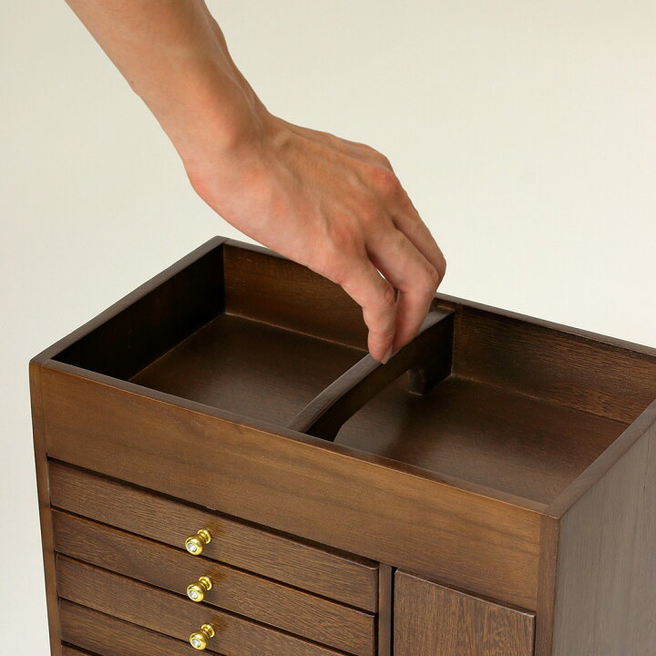 楽天市場】持ち手付き すっ桐ボックス 小物入れ 完成品 小物収納 