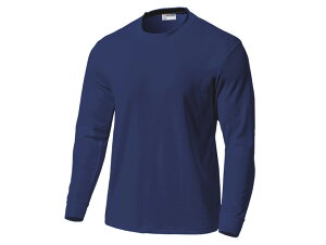 WUNDOU (ウンドウ) スクール長袖Tシャツ ダークネイビー P-250CJ 1710 キッズ ジュニア 子供 子ども オールスポーツ ウェア