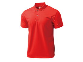 WUNDOU (ウンドウ) ドライライトポロシャツ レッド P-335 1710 メンズ 紳士 男性 オールスポーツ ウェア ネコポス対応
