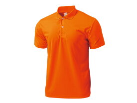 WUNDOU (ウンドウ) ドライライトポロシャツ オレンジ P-335 1710 メンズ 紳士 男性 オールスポーツ ウェア ネコポス対応