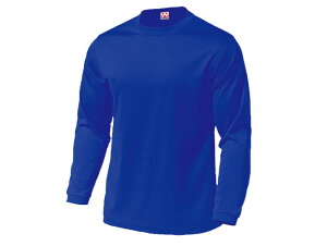 WUNDOU (ウンドウ) ドライライト長袖Tシャツ ロイヤルブルー P-350J 1710 キッズ ジュニア 子供 子ども オールスポーツ ウェア ポイント消化