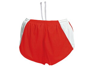 WUNDOU (ウンドウ) ウィメンズランニングパンツ レッド×ホワイト P-5590 1710 レディース ウィメンズ 婦人 陸上 ウェア