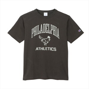 �����V���c �`�����s�I�� Champion SHORT SLEEVE T-SHIRT �E�F�A �����Y ���j�Z�b�N�X �x�[�V�b�N C3-D346 055.�I�t�u���b�N