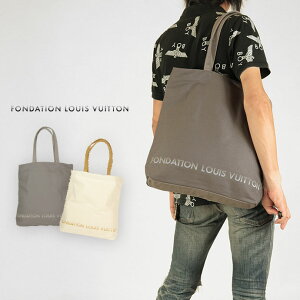 g[gobO |Pbgt tH_VIECEBg FONDATION LOUIS VUITTON FLV-TOTE01 CANVAS TOTE ZIPPER BAG 2307 obO g[g pٌg[g LV uh  Vv LoX