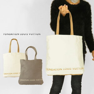 �g�[�g�o�b�O ���|�P�b�g���� �t�H���_�V�I���E���C�E���B�g�� FONDATION LOUIS VUITTON FLV-TOTE02 CANVAS TOTE BAG 2312 �o�b�O �g�[�g ���p�ٌ���g�[�g LV �u�����h �� �V���v�� �L�����o�X
