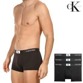 3枚セット ボクサーパンツ カルバンクライン Calvin Klein メンズ NB3532A│Microfiber Low Rise Trunks 3Pack トランクス 下着 パンツ ボクサー 人気 オシャレ 高級