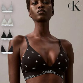 スポーツブラ カルバンクライン CALVIN KLEIN レディース QF5650E Lightly Lined Triangle Bralette 見せブラ 下着 女性 揺れない ハイサポート ランニング ヨガ スポブラ ギフト 高級 スポーツ 彼女 コットン GAL