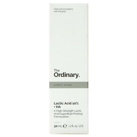 ジ・オーディナリー The Ordinary 乳酸10％＋ヒアルロン酸 フェイスセラム 30ml 769915190373