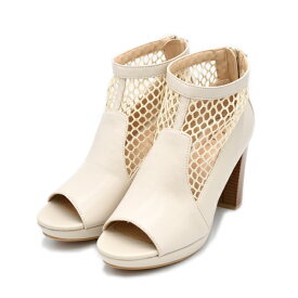 by あしながおじさん 厚底 メッシュブーツサンダル 8890749 サンダル ハイヒール サマーブーツ 美脚 レディース 靴