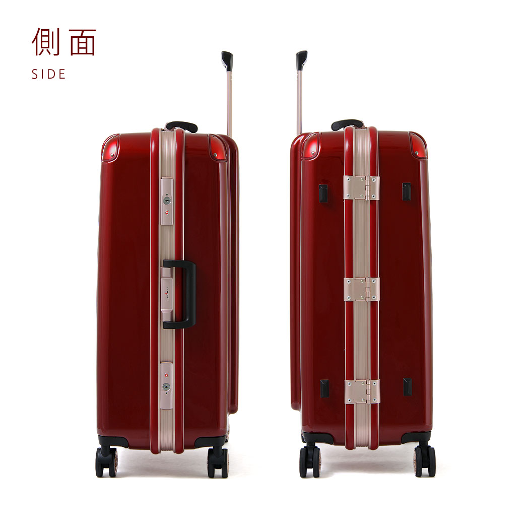 大容量 スーツケース 本体 激安 高品質 Lサイズ ワインレッド XL