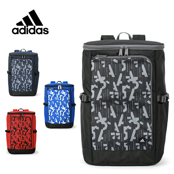 楽天市場 アディダス リュック 大容量 Adidas リュックサック スクールバッグ スクエアリュック ボックス型 メンズ レディース 男子 女子 通学 高校生 中学生 あす楽 アウトレットトラベラー