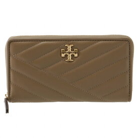 【訳あり】トリーバーチ TORY BURCH 長財布 KIRA ジップアラウンド コンチネンタル ウォレット ブラウン系 90348 0196 250