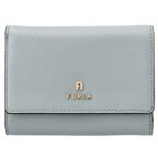 【訳あり】フルラ FURLA 財布 二つ折り カメリア CAMELIA M コンパクトウォレット ブルーグレー系 WP00325 ARE000 0867S